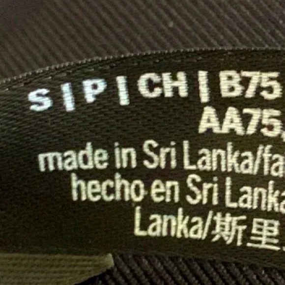 Black One Shoulder Sports Bras Size S/P - Picture 9 of 9